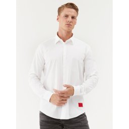 Hugo Ing Ermo 50490733 Fehér Slim Fit