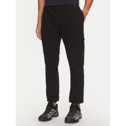 Napapijri Melegítő alsó M-Badge NP0A4I33 Fekete Regular Fit