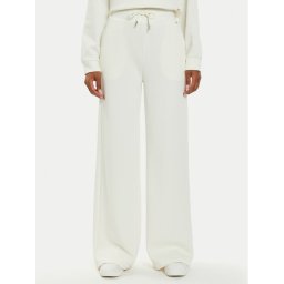 Guess Palazzo nadrágok Peony V4BB02 KCHR2 Fehér Relaxed Fit