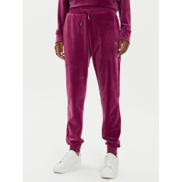 Guess Melegítő alsó V3BB27 KBXI2 Rózsaszín Regular Fit