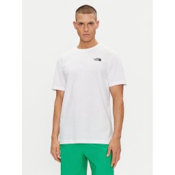 The North Face Póló Redbox NF0A87NV Fehér Regular Fit