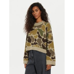 Vans Sweater Cammile VN000HQ5D Zöld Loose Fit