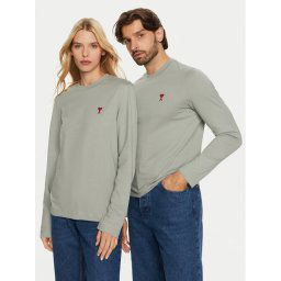 AMI PARIS Hosszú ujjú UTS235.724 Kék Regular Fit