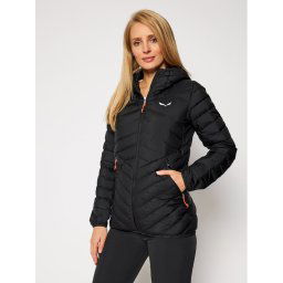 Salewa Pehelykabát W Brenda 27884 Fekete Regular Fit