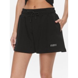 Guess Sport rövidnadrág Eleanora V4RD04 KC5O0 Fekete Relaxed Fit