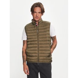 Tommy Hilfiger Mellény Core Circular MW0MW18762 Khaki Regular Fit