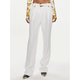 Versace Jeans Couture Szövet nadrág 76HAA111 Fehér Slim Fit