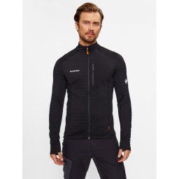 Mammut Technikai pulóver Taiss Light ML Jacket 1014-04550-0001-113 Fekete Athletic Fit