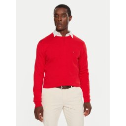 Tommy Hilfiger Sweater MW0MW14748 Piros Regular Fit
