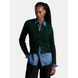 Polo Ralph Lauren Kardigán 211910443015 Zöld Regular Fit