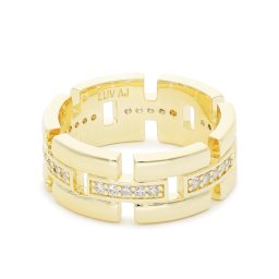 Luv AJ Gyűrű Rossi Cigar Ring FW22-R-RCR-G Arany
