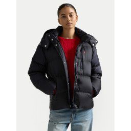 Polo Ralph Lauren Pehelykabát 211932183001 Fekete Relaxed Fit
