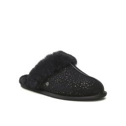Ugg Papucs W Scuffette II Metellic Spots 1137530 Fekete
