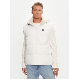 Tommy Jeans Mellény DM0DM19632 Fehér Regular Fit