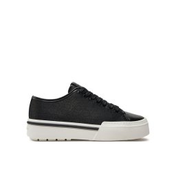 Calvin Klein Sportcipők Low Top Lace Up Jaq Mono HM0HM01420 Fekete