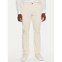 Tommy Hilfiger Szövet nadrág MW0MW32932 Ekru Regular Fit