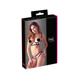 Cottelli - csíkos push-up melltartó szett