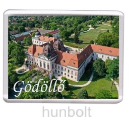 Gödöllő Grassalkovich Kastély hűtőmágnes (műanyag keretes)