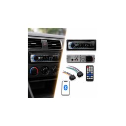 Autórádió 1 din MP3 lejátszó Bluetooth sztereó audio FM Aux, 12V USB SD/TF/USB