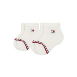 Tommy Hilfiger 2 pár hosszú szárú gyerek zokni 701220516 Fehér