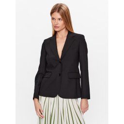 Weekend Max Mara Zakó Uva 23504605 Fekete Regular Fit