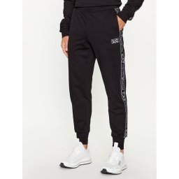 EA7 Emporio Armani Melegítő alsó 6RPP54 PJ05Z 1200 Fekete Regular Fit