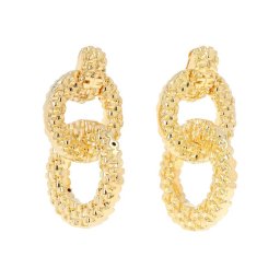 Elisabetta Franchi Klipsz fülbevaló OR-18B-32E2-V360 Arany