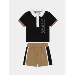 Boss Póló és nadrág szett J50785 Fekete Regular Fit