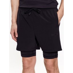 Calvin Klein Performance Sport rövidnadrág 00GMS3S803 Fekete Regular Fit