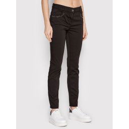 Liu Jo Sport Szövet nadrág TA2216 T8832 Fekete Slim Fit