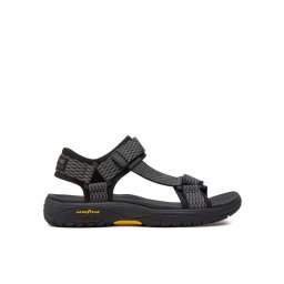 Skechers Szandál Lomell-Rip Tide 204351/BKGY Fekete