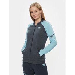 Dynafit Pulóver 24/7 Ptc Zip Hoody W 71507 Kék Regular Fit