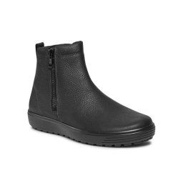 ECCO Bokacsizma Soft 7 Tred 45031401001 Fekete