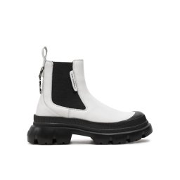 KARL LAGERFELD Bokacsizma KL43534 Fehér