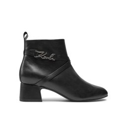 KARL LAGERFELD Bokacsizma KL30354 Fekete