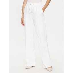 Boss Szövet nadrág Tabuta 50515737 Fehér Relaxed Fit