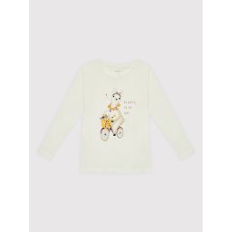 NAME IT Blúz 13198274 Fehér Regular Fit
