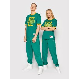 Champion Póló Unisex STRANGER THINGS Hawkins 217756 Zöld Custom Fit