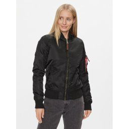 Alpha Industries Bomber dzseki MA-1 VF 59 133009 Fekete Regular Fit