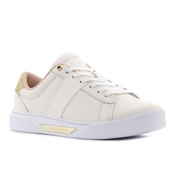 Tommy Hilfiger Chic Panel bézs női bőr cipő