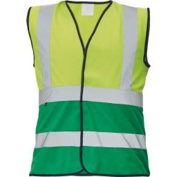 LYNX DUO mellény sárga / zöld 3XL