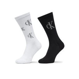 Calvin Klein Jeans 2 pár hosszú szárú női zokni 701229465 Fehér