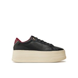 Tommy Hilfiger Sportcipők Th Platform Sneaker Triangle FW0FW08115 Fekete