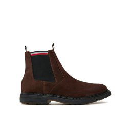Tommy Hilfiger Bokacsizma Outdoor Suede Chelsea FM0FM05191 Barna