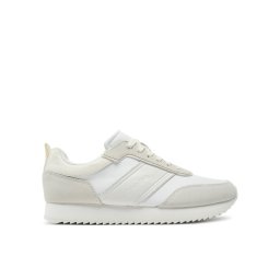 Calvin Klein Sportcipők Low Top Lace Up Mix HM0HM01554 Fehér