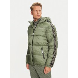 Guess Pehelykabát Arlo Z4BL08 WO06I Zöld Regular Fit