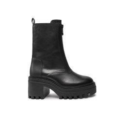 Calvin Klein Jeans Bokacsizma Chunky Heeled Zip YW0YW01541 Fekete
