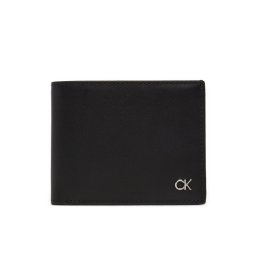 Calvin Klein Nagyméretű férfi pénztárca Metal Ck Bifold 5Cc K50K512294 Fekete