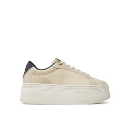 Tommy Hilfiger Sportcipők Th Platform Sneaker Triangle FW0FW08115 Bézs