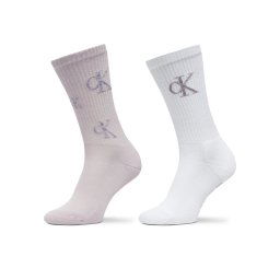 Calvin Klein Jeans 2 pár hosszú szárú női zokni 701229465 Lila